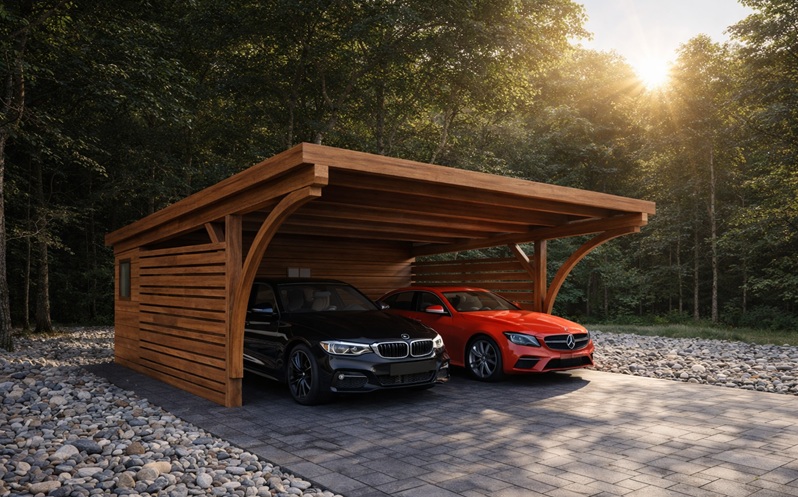 carporty drewniane